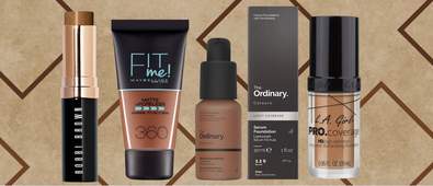 best foundations for dark skin