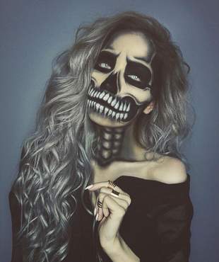Skull Halloween Makeup