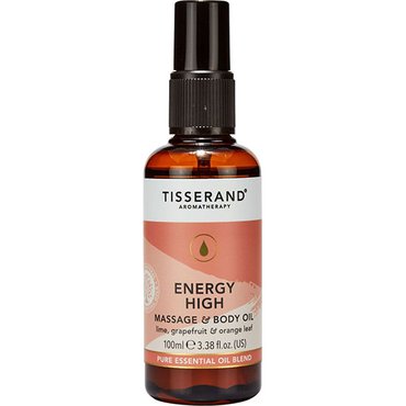 Tisserand Aromatherapy Energy High Massage & Body Oil