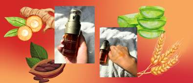 clarins double serum review blog
