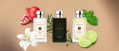 Jo malone perfume bottles