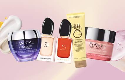 mothers day gift ideas with pink background