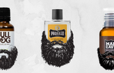 Beard oil and balm selection