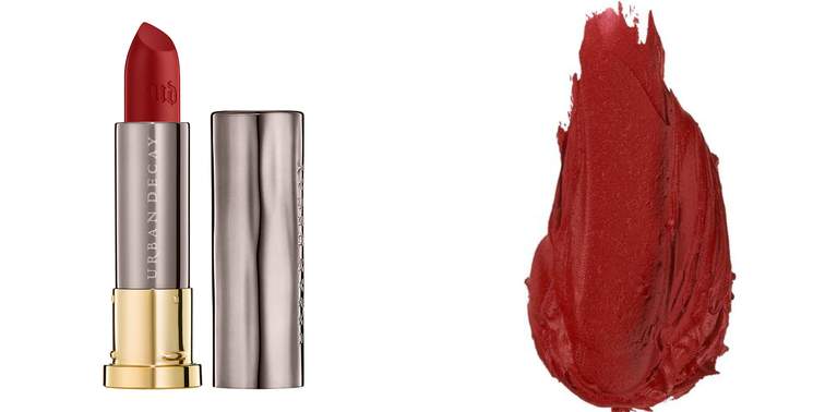 Urban Decay Red lipstick