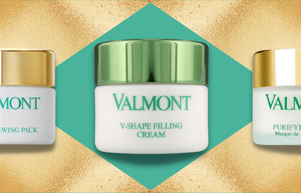Valmont tubs on gold and green background