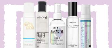 best fake tan removers