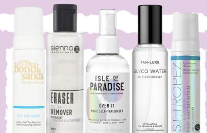 best fake tan removers