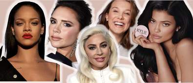 celebrity beauty brands