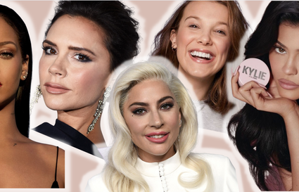 celebrity beauty brands
