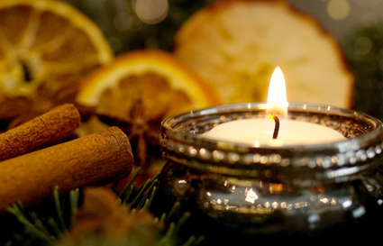 christmas candle