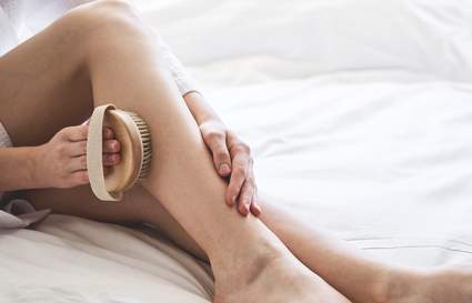 dry body brushing