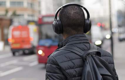 Man on the go