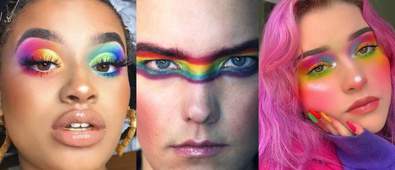 pride makeup looks