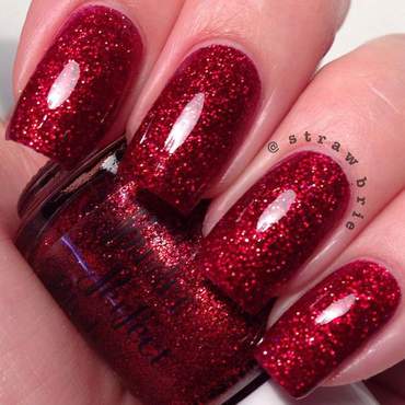 red glitter