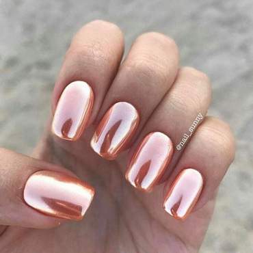 rose gold chrome