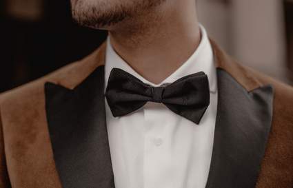 brown tuxedo