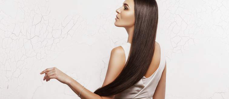 lady with long hair