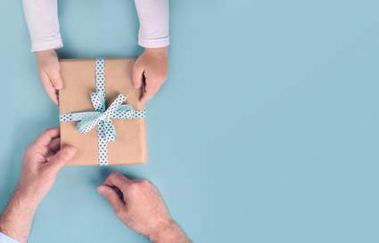 Father's Day gift giving