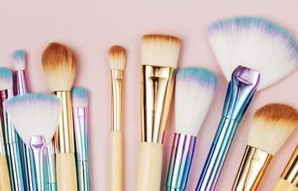 types of makeup brushes