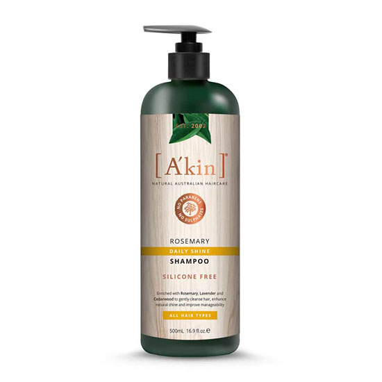 A'kin Rosemary Daily Shine Shampoo 17 oz