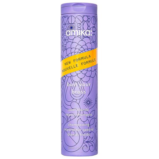Amika Bust Your Brass Cool Blonde Shampoo 8 oz