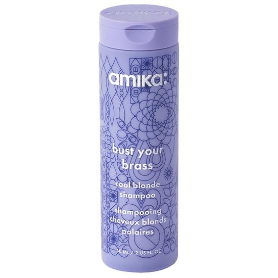 Amika Bust Your Brass Cool Blonde Shampoo 2 oz