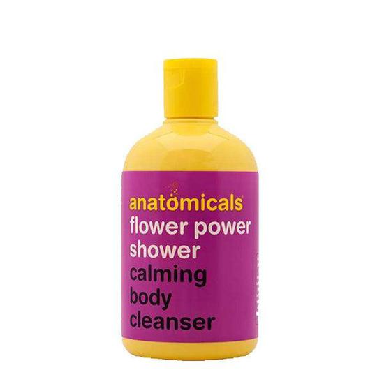 Anatomicals Flower Power Shower Calming Body Cleanser 17 oz