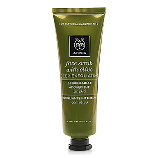 APIVITA Face Scrub For Deep Exfoliation Olive