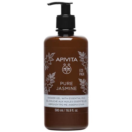 APIVITA Pure Jasmine Shower Gel With Essential Oils 500ml