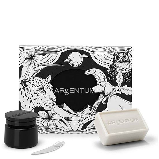 ARgENTUM Coffret De La Lune Quintessential Trio For Illuminated Skin