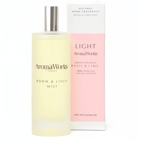 Aroma Works Light Range Basil & Lime Room Mist