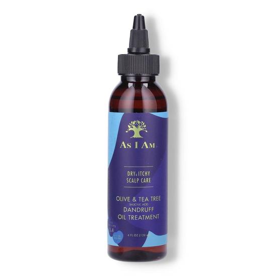 As I Am Dry & Itchy Scalp Care Olive & Tea Tree Oil Treatment 4 oz