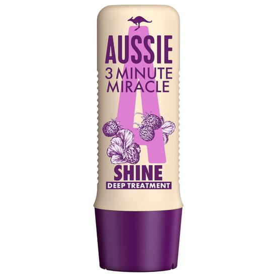 Aussie 3 Minute Miracle Shine Deep Treatment Hair Conditioner 8 oz