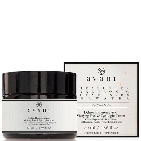 Avant Deluxe Hyaluronic Acid Vivifying Face & Eye Night Cream 2 oz