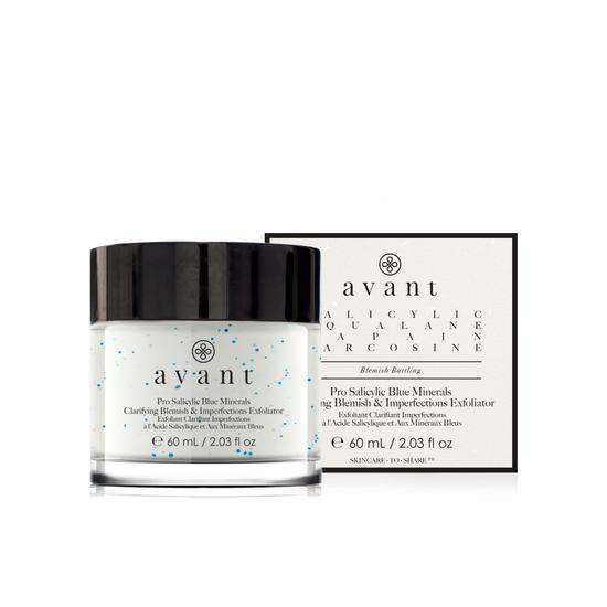 Avant Pro Salicylic Blue Minerals Clarifying Blemish & Imperfections Exfoliator 2 oz