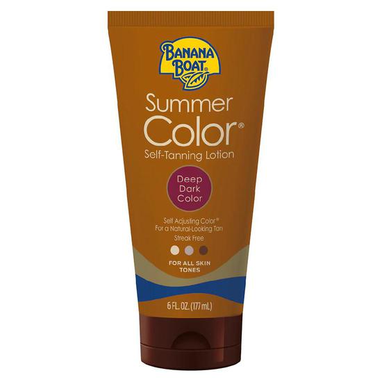 Banana Boat Summer Color Self Tanning Lotion Deep/Dark