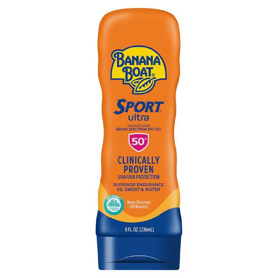 Banana Boat Ultra Sport Sunscreen Lotion SPF 50 8 oz
