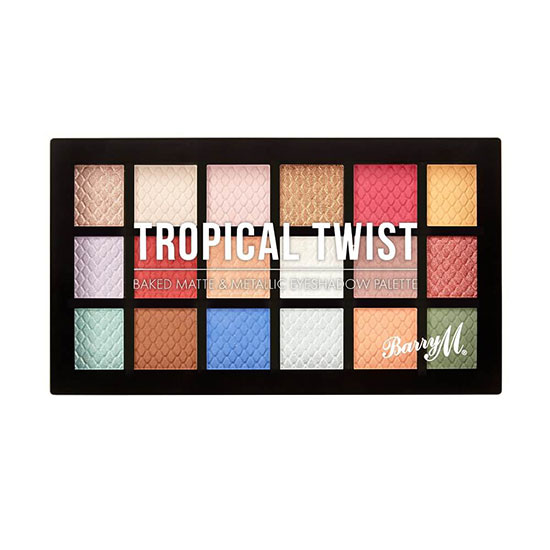 Barry M Baked Eyeshadow Palette Tropical Twist