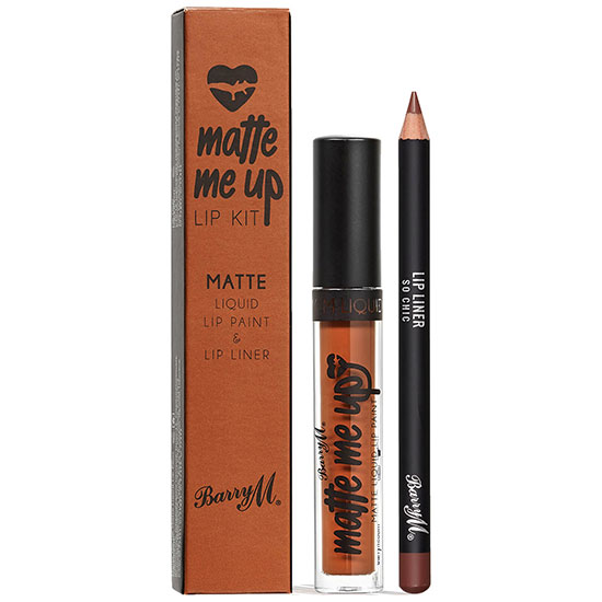 Barry M Matte Me Up Lip Kit LKE-So Chic