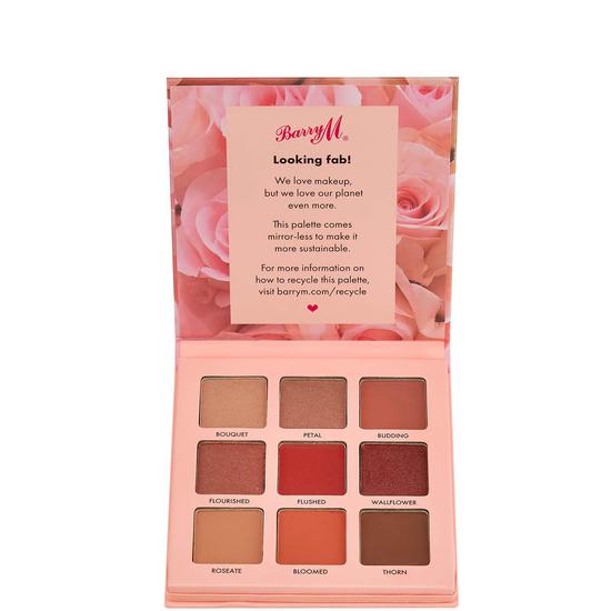 Barry M Rose Tinted Eyeshadow Palette 0.4 oz