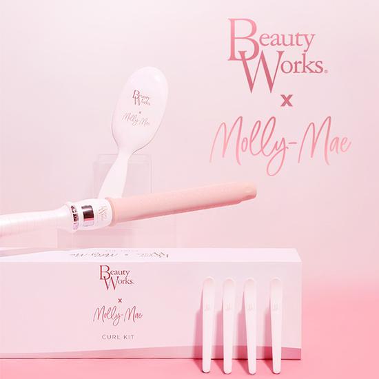 Beauty Works X Molly Mae Curl Kit