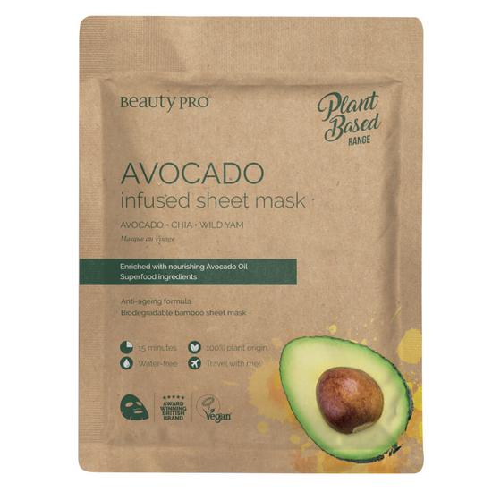 BeautyPro Avocado Infused Sheet Mask 0.7 oz