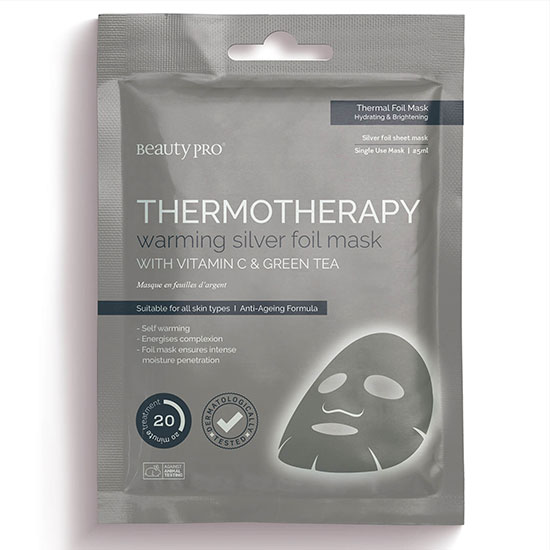 BeautyPro THERMOTHERAPY Warming Silver Foil Mask