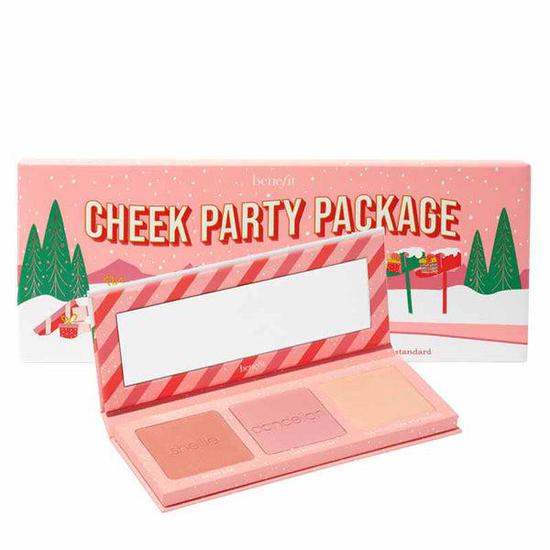 Benefit Cheek Party Package Palette Full Size Blush + Highlighter Palette