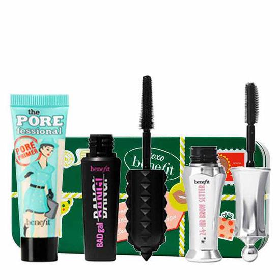 Benefit Merry Mini Mail Gift Set Mini face primer + Mascara + Brow set