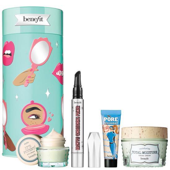 Benefit Your B.Right To Party Gift Set Skin Care & Brow Care Set