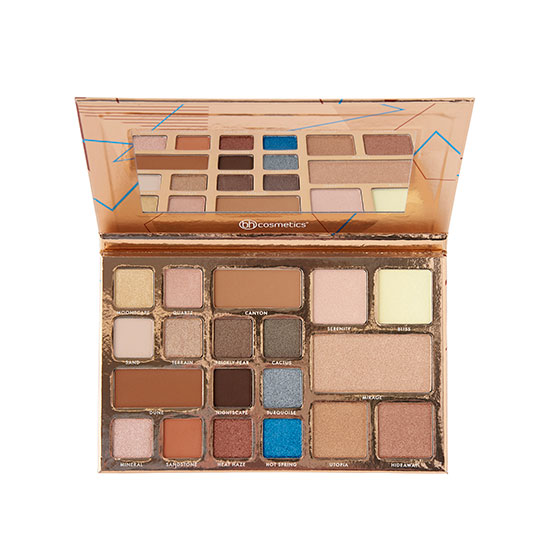 Bh Cosmetics Desert Oasis 19 Color Shadow & Highlighter Palette