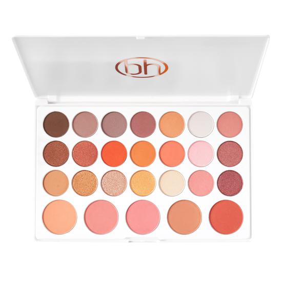 Bh Cosmetics Nouveau Neutrals 26 Color Shadow & Blush Palette