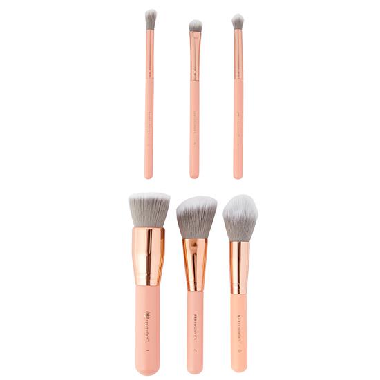 Bh Cosmetics Petite Chic 6 Piece Mini Brush Set