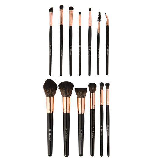 Bh Cosmetics Signature Rose Gold 13 Piece Brush Set